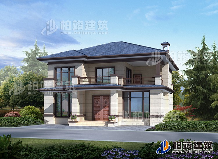 農(nóng)村二層小別墅設(shè)計(jì)圖，新中式風(fēng)格，這才是實(shí)用的好房！
