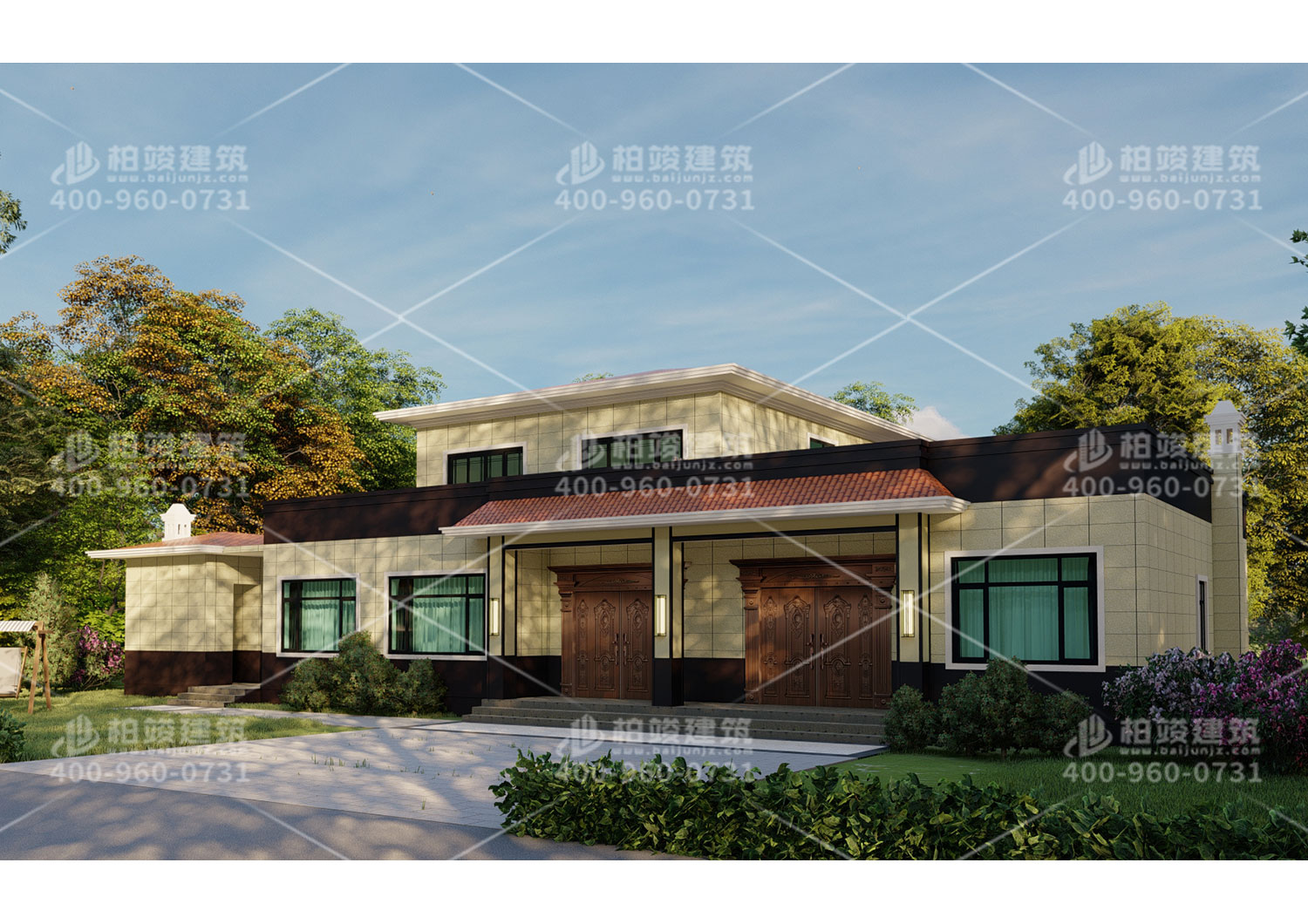 農(nóng)村小別墅設(shè)計(jì)圖，按您喜歡的風(fēng)格來(lái)設(shè)計(jì)。
