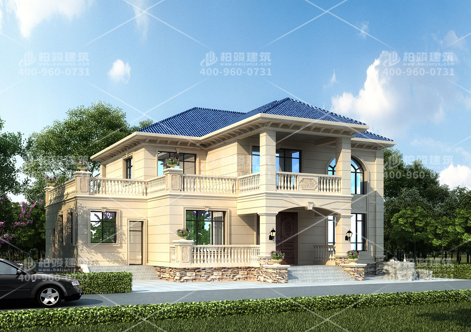 農(nóng)村蓋房圖紙，帶陽(yáng)臺(tái)陽(yáng)光充足。