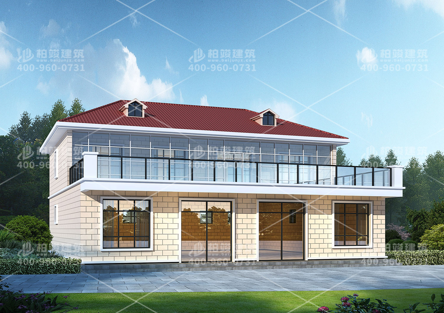 農(nóng)村二層實(shí)用自建房設(shè)計(jì)，外觀美麗內(nèi)部舒服。