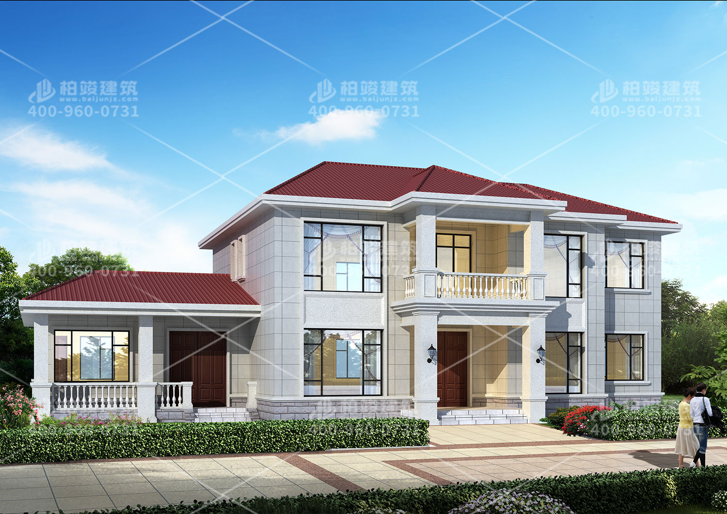 歐式風(fēng)格自建房設(shè)計(jì)，農(nóng)村建房也是一種浪漫。