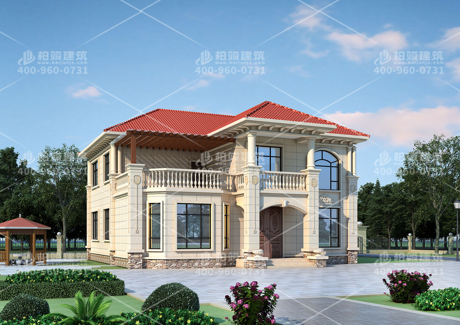 自建小別墅設(shè)計(jì)，恬靜悠閑的生活居所。