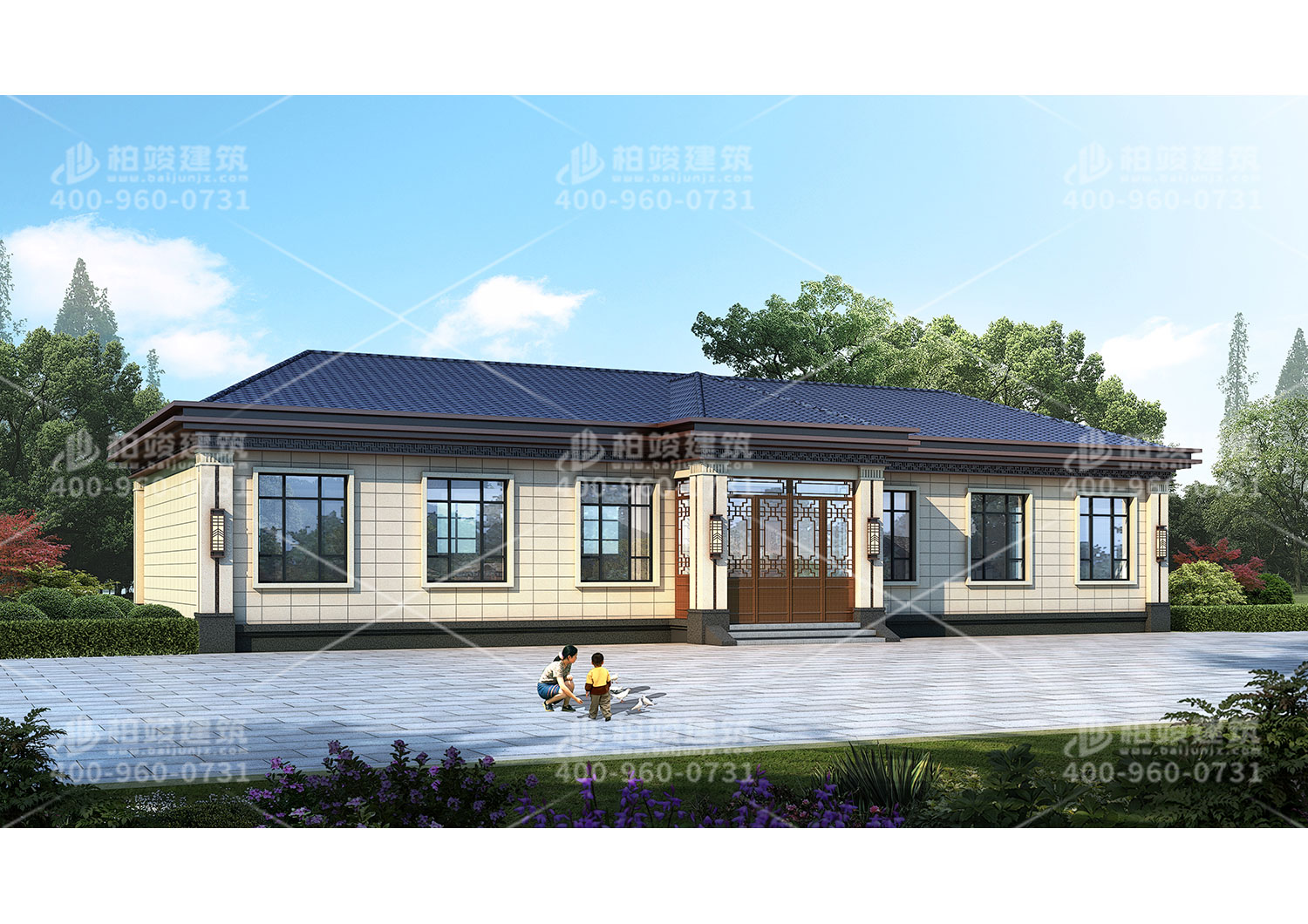 農(nóng)村自建四合院設(shè)計(jì)，大氣經(jīng)典全村都想建一套。