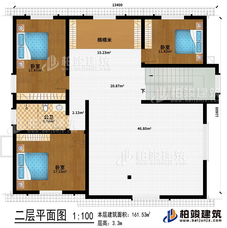 閣樓：榻榻米、3臥室、公衛(wèi)