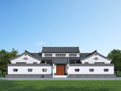 農(nóng)村中式四合院自建房設計圖紙大全